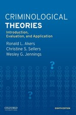 Criminological Theories: Introduction, Evalua...