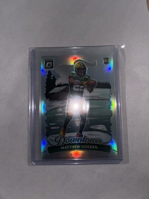 2025 Donruss Optic MATTHEW GOLDEN Rookie Downtown CHASE HIT SSP #18 - Packers