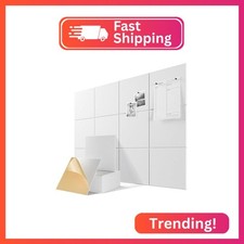 6 Pack Self-Adhesive Sound Proof Foam Panels for Walls 12"x12"x0.4" Fabric