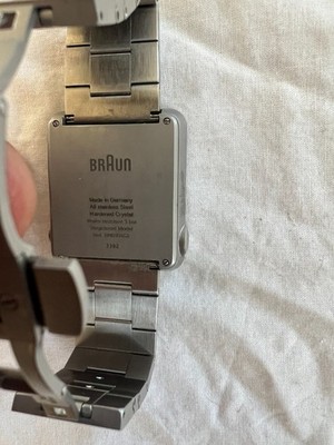 Braun Prestige Digital Watch, model BN0106 | eBay