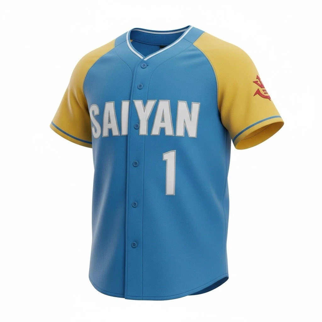 Dragon Ball Z Vegeta Baseball Jersey