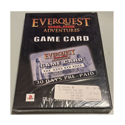 Sony Online Entertainment EverQuest Online Adventures 30 Day Prepaid PS2 Card
