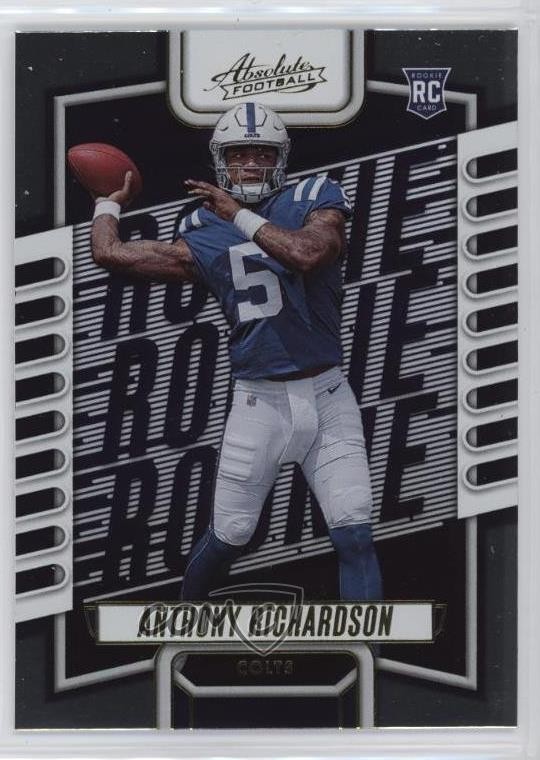 2023 Panini Absolute Rookies Orange Anthony Richardson #104 Rookie RC q2l