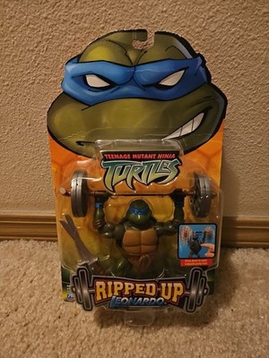 TMNT Ripped Up Leonardo Teenage Mutant Ninja Turtles 2004 Playmates Sealed  