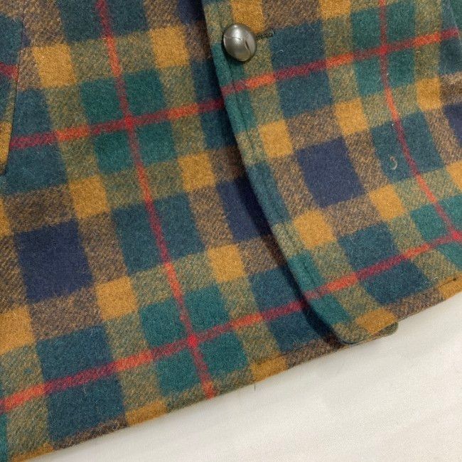 Pendleton Wool Blouson Jacket Check Pattern Full … - image 4