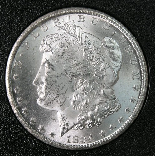 $1 1884-CC Morgan Silver Dollar BU * AvenueCoin