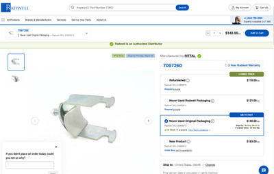 RITTAL 7097260 / 7097260 (24 BRAND NEW)