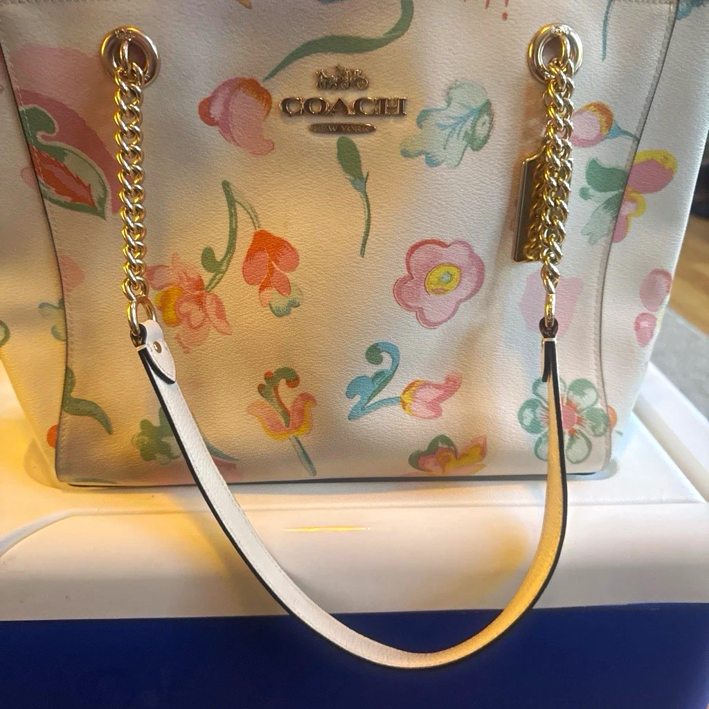 Coach Gold Floral Bags & Handbags for Women for sale | eBay