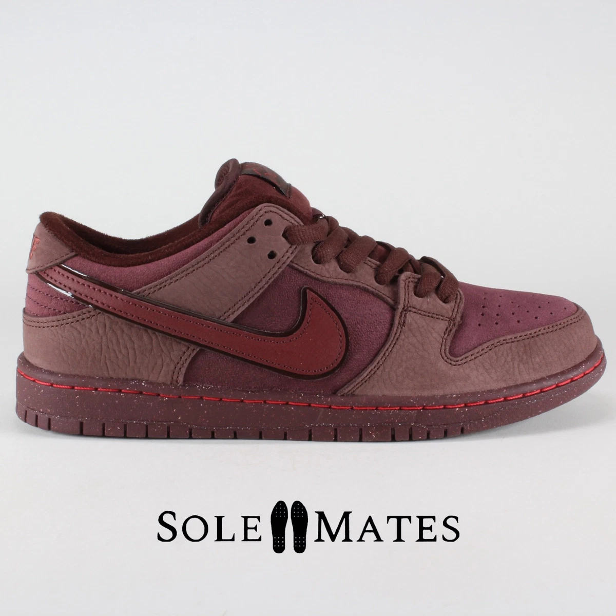 Nike Dunk Premium Low Burgundy Crush for Sale - Authenticity