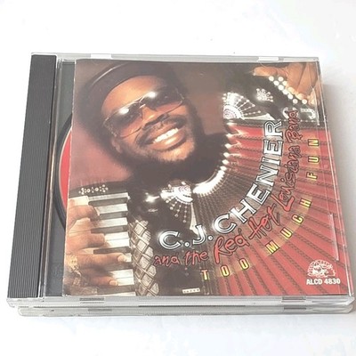 CJ Chenier Too Much Fun CD *BUY 2 GET 3 FREE*