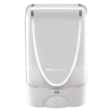 SC JOHNSON PROFESSIONAL TF2WHI Soap/Sanitizer Disp,WH,1 L,1.2 L,4 inD 35YY03