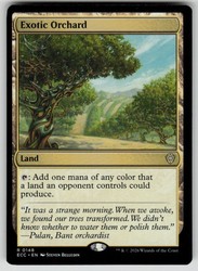 Exotic Orchard 148 Commander: Lorwyn Eclipsed Rare Land