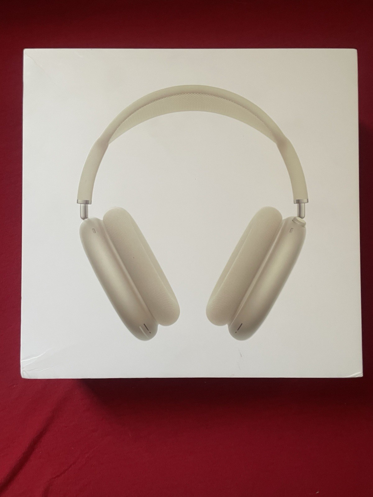 Apple AirPods Max Starlight Wireless Over-Ear Headphones Smart Case