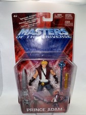 Masters of the Universe 200X Prince Adam Mattel MOTU 2002 NEW Action Figure Rare