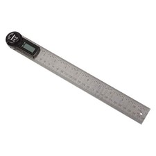 Trend 300mm Digital Angle Rule, Accurate Angle Measurement, Stainless Steel,