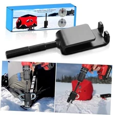 Ice Anchor Power Drill Adapter for Ice Fishing Shelter, Ice Anchor Adapter for 