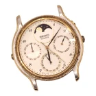 Vintage 80s Seiko Moon Phase 7F39-6029 Men’s Watch, TIME RUNS ONLY-NO BAND! ASIS