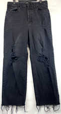 Wild Fable Jeans - Womens Size 12 - Dark Gray - High Rise - Straight 5412 