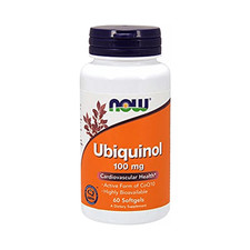 Now Foods Ubiquinol 100 mg (60 Softgels) (742,57 EUR/kg)