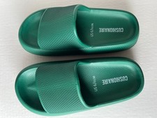 Cushionaire Feather EVA Slides for Women