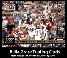 1991 Pro Set Giants End 49ers' Reign #342 New York Giants