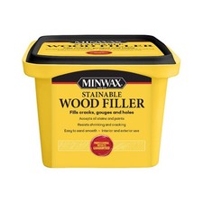 Minwax 42853000 Indoor/Outdoor Paintable and Sandable Natural Wood Filler 16 oz.