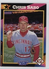 1992 Starting Lineup Cards Chris Sabo 14tz