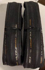 Continental Ultra Sport 2x 700x23c Clincher Foldable Road Tires Black