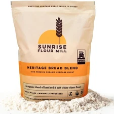 Sunrise Flour Mill Heritage Organic Bread Blend - 32 Ounce (Pack of 1) 
