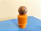 Vintage Fisher Price little people Orange Body Dad From #932 Ferry Boat HTF