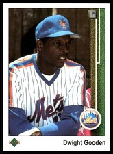 Dwight Gooden 1989 Upper Deck #565 Mets MLB READ FREE SHIPPING AutographDen