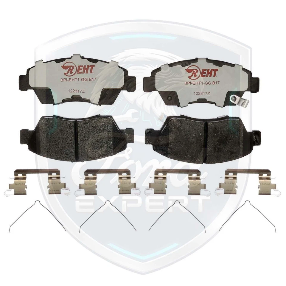 Kit de pastillas de freno delanteras de cerámica premium OE para Honda S2000 2000-2009 9 años de garantía Foto 2 de 4