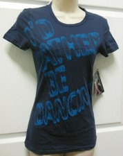 Dancer CapSleeve top Chromacolor Motionwear "I'd rather be dancing" small adult