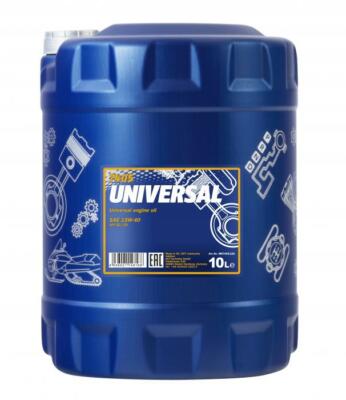 10 Liter Mannol Universal 15W-40 Motoröl für älter Fahrzeuge API SG / CD 15W40