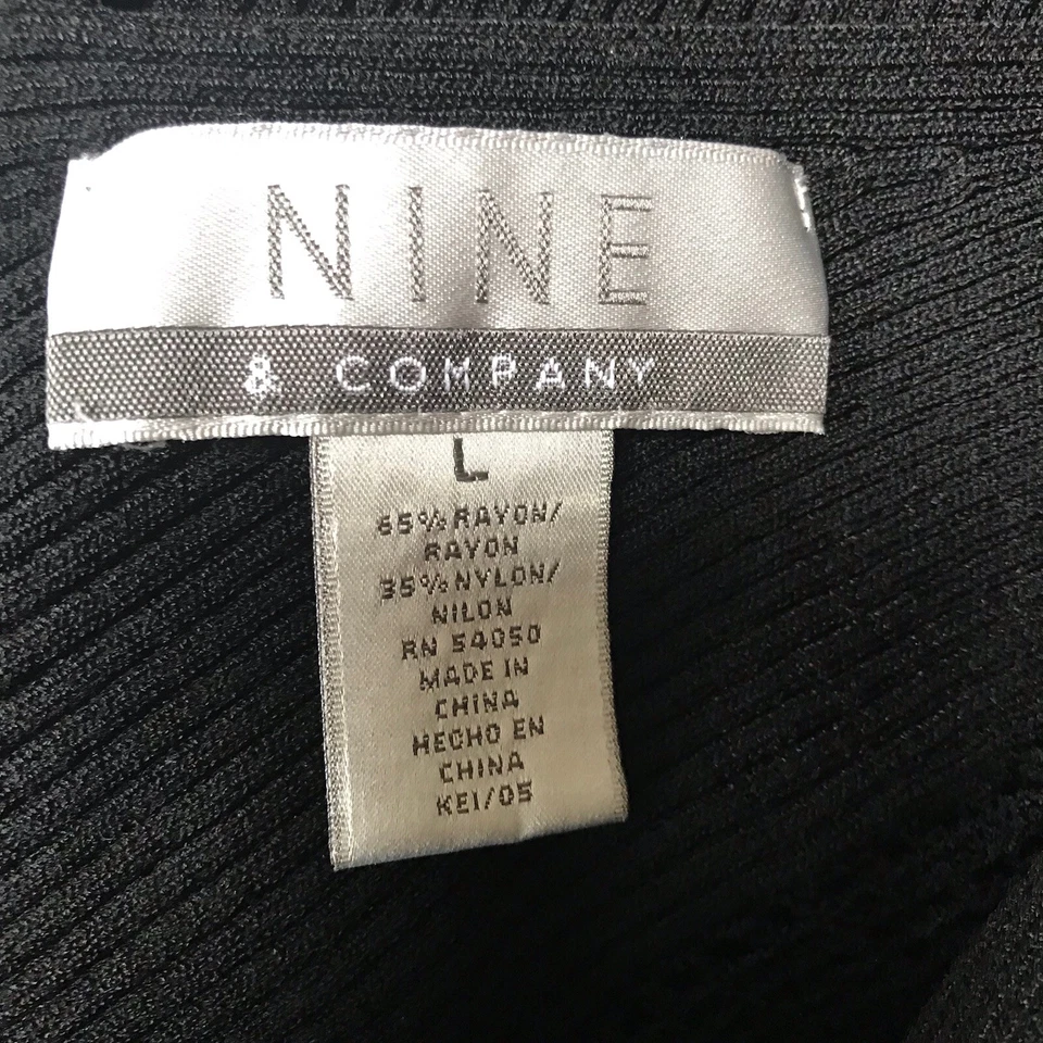 复古 90 Y2K Top L 罗纹作物极简主义仙女垃圾哥特女巫奇异想天开 — 第 2/4 张图片