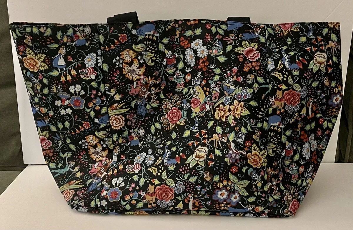 Vera Bradley Disney Classics 100th Anniversary Green Drawstring Family Tote  | eBay