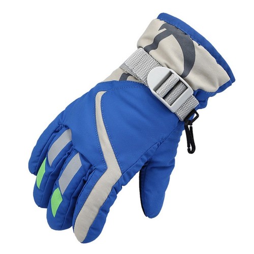 Windproof Waterproof Kids Winter Snow Warm Gloves Boy Girls Ski Snowboard Gloves - Picture 14 of 18