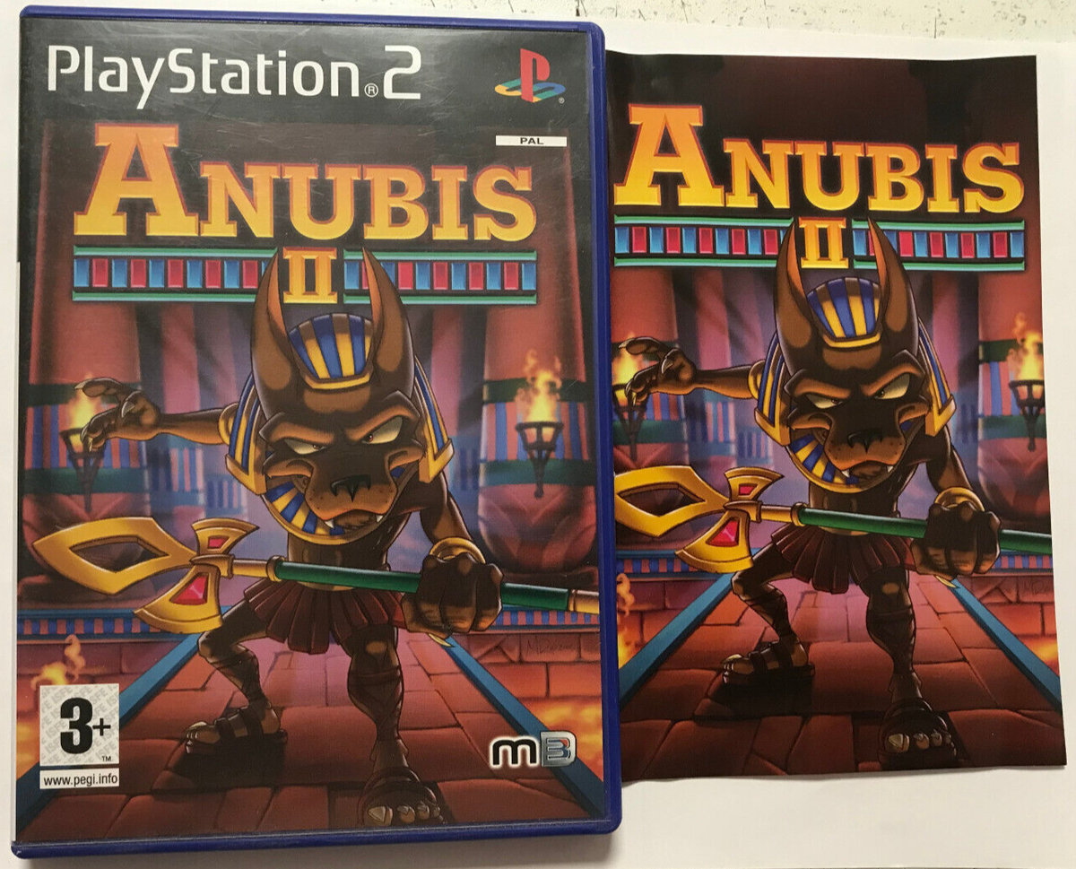 Jeu Anubis 2 Pour PlayStation 2 - Version PAL FR - Complet Et En Bon état