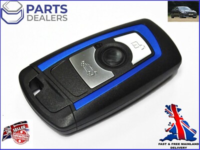 FÜR BMW 1 2 3 4 X3 X4 F SERIE 3 TASTEN FERNBEDIENUNG SCHLÜSSEL 433mhz CAS4+ FEM NXP7953 BLAU