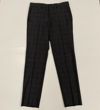 Versace Collection Wool Suit Pants Gray Mens Size IT 48 US 32