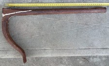 E3- OLD TOOL outil ancien valet d’établi presse de menuisier ébéniste 50,5cm