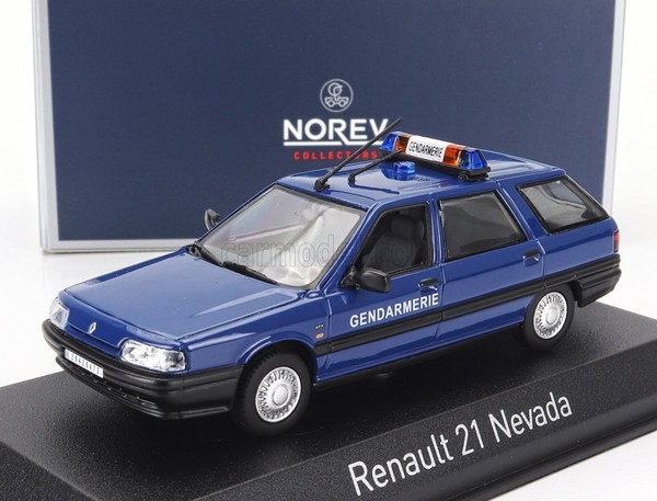 Norev 1/43 Renault R21 Nevada Sw Kombi Gendarmerie 1994 Modell-image