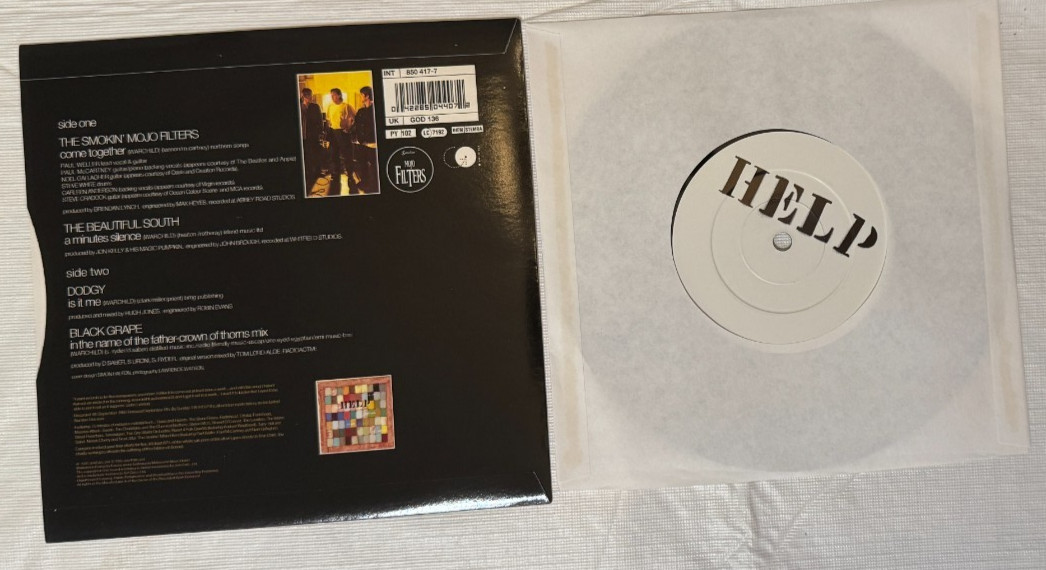 Paul McCartney The Smokin' Mojo Filters – Come Together UK 7" Vinyl Record Mint foto 2