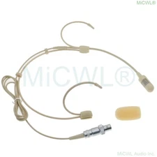 Headset Cardioid Microphone ACT for MiPro Wireless BeltPack Stage Singing Voice