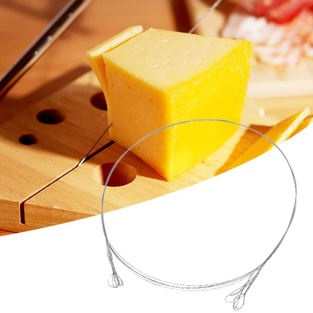 Cheese Cutter Wire Washable Easy to Use Cheese Slicer for Baking