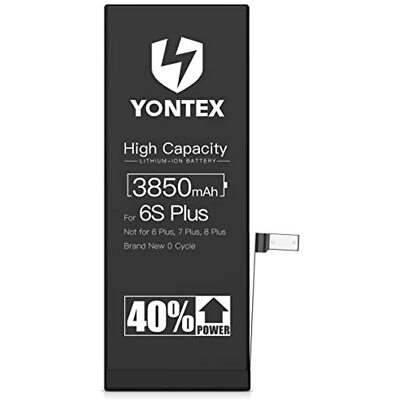 YONTEX 3850mAh Battery Replacement Compatible with iPhone 6S Plus, Ultra High