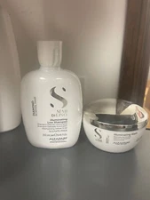 Alfaparf Semi Di Lino Diamond Illuminating Shampoo and Mask Set - 250ml & 200ml