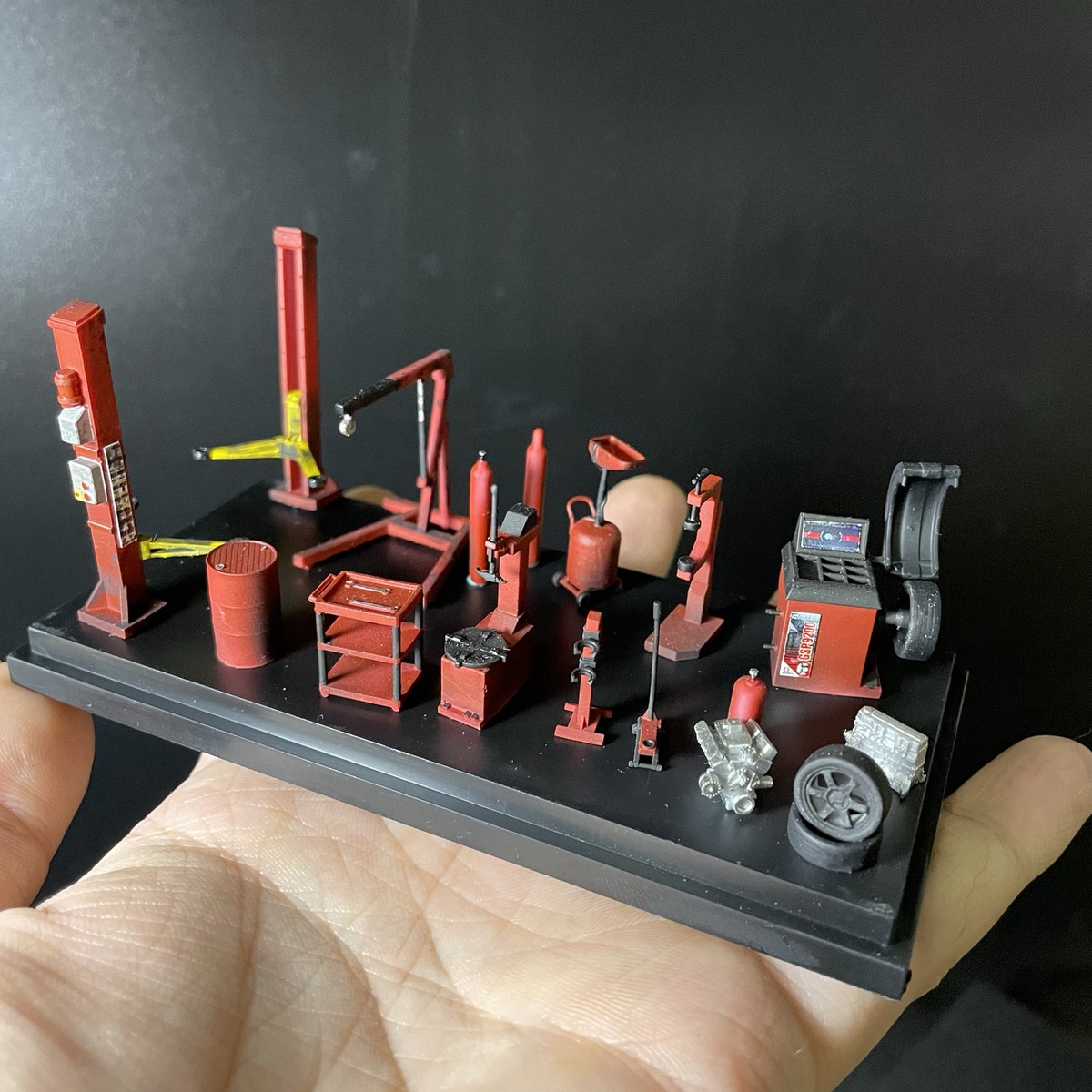 ☆ Garage Diorama Item SBC　　　　　　　　　　【限定品】 Mini Z Scale Garage Kit - Etsy