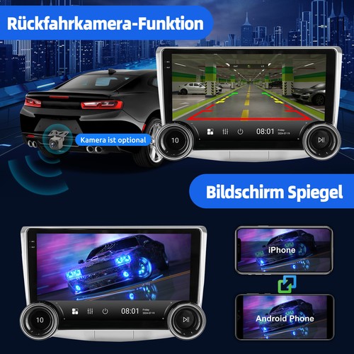 4+64GB 10" Android 14 Carplay Autoradio Für VW Passat VW B7 CC 2010-2015 GPS RDS - Bild 9 von 12