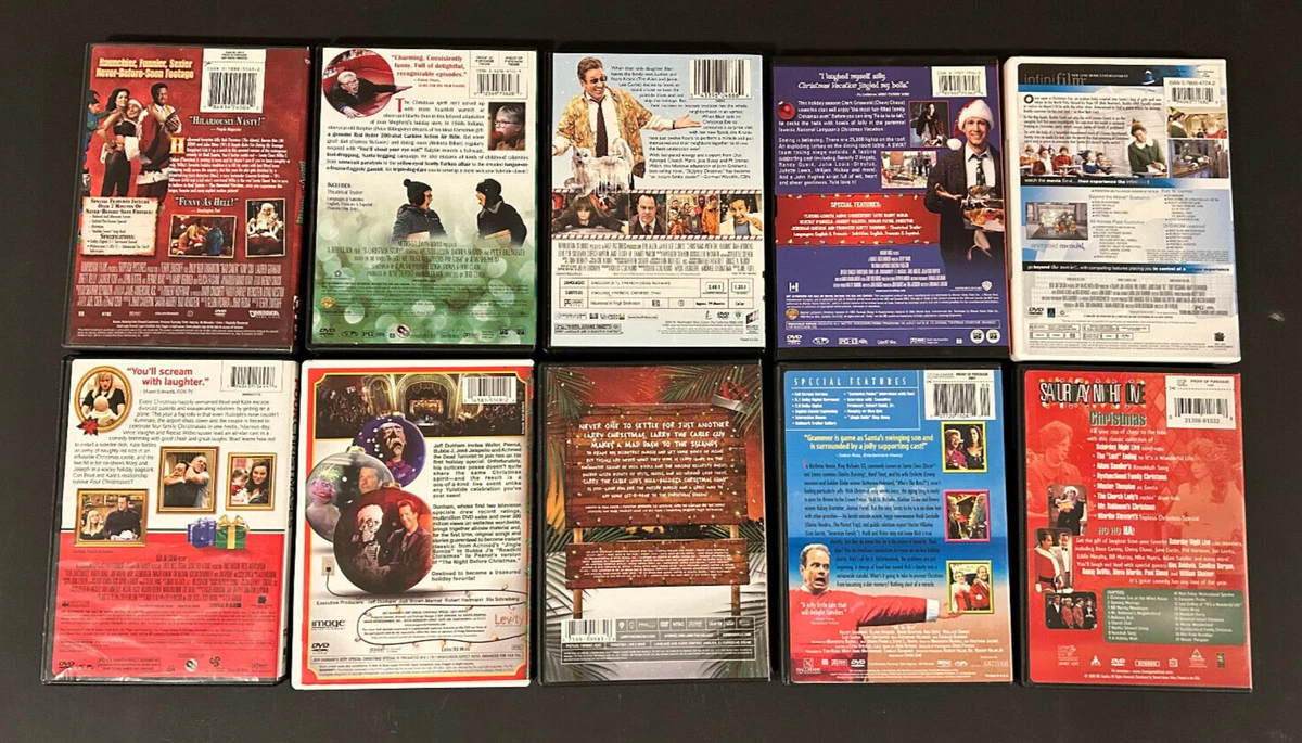 FREE SHIPPING! Lot #3 of 10 Adult and Family Christmas Movie DVDs | eBay